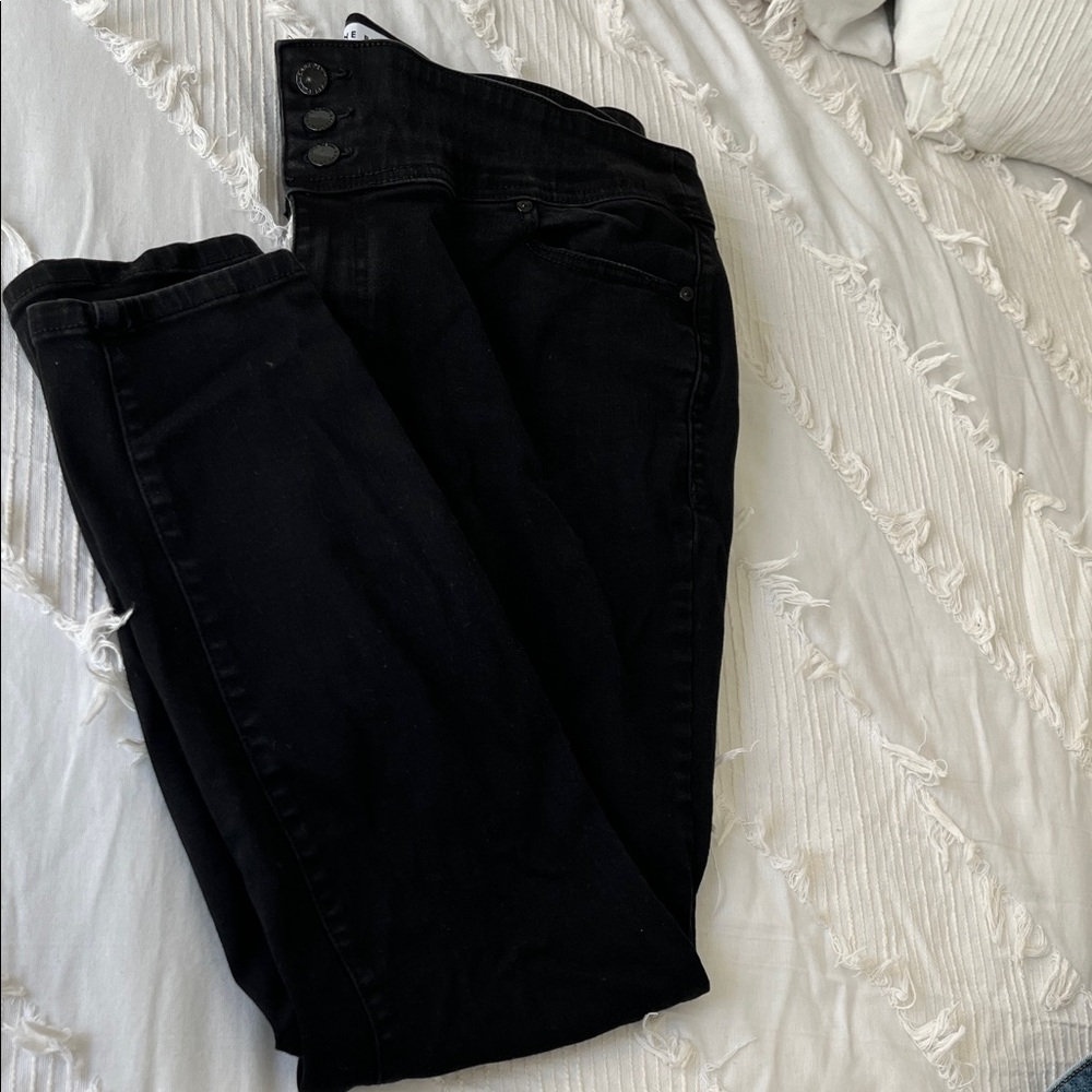 Lane Bryant Women's Classic Black Skinny Jeans